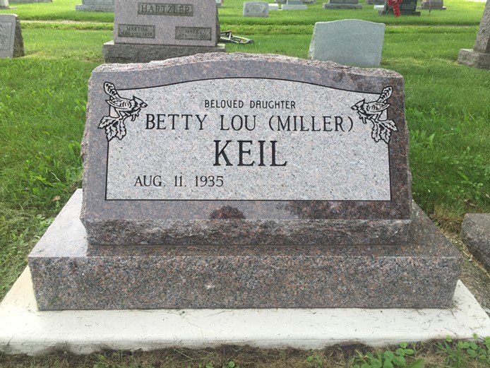 Headstone Pet Millcreek IL 62961